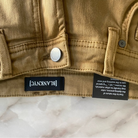 Blank NYC Mens Wooster Jeans- Khaki/Brown Color - Picture 4 of 5